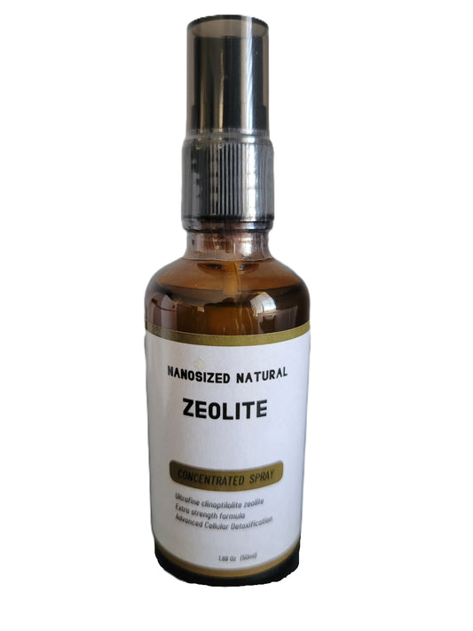 Zeolite Detoxifying Spray, Detox From Microplastics, Heavy metals, and Other Debris